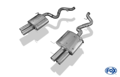 FOX sports exhaust suitable for BMW E90 M3 Limousime final s