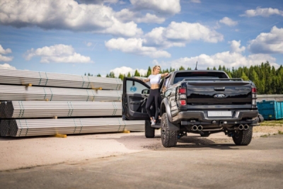 Ford Raptor - Doppelkabine koncový tlumič výfuku pravý/levý - FOX FO121091-294