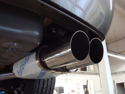 Dodge Challenger final silencer right/left - 2x100 type 25 r