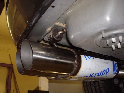 Dodge Challenger final silencer right/left - 2x100 type 25 r