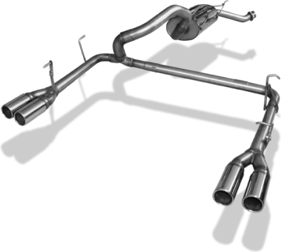 FOX Nerezový výfuk | Zadní tlumič - Toyota Land Cruiser (J20), 4.5D, 2007-0, TO054003-048