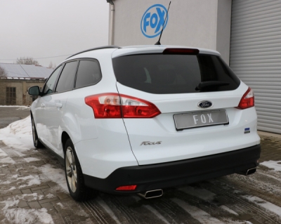 FOX Nerezový výfuk | Zadní tlumič - Ford Focus III, 1.0 EcoBoost, 2012-0, FO032103-671