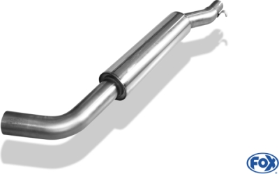 VW Golf I/ Golf 1 Cabrio front silencer