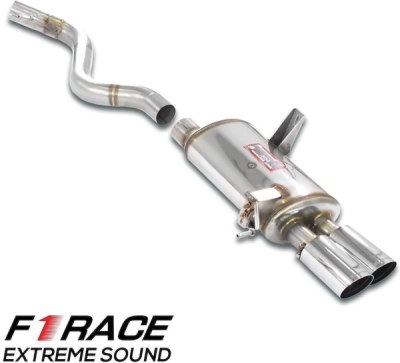 Zadní díl výfuku "F1 Race LIGHWEIGHT" pravý 80mm, Supersprint 045354
