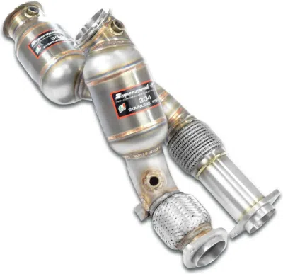 Downpipe s metalickým katalyzátorem, pravá – levá Supersprint 526021