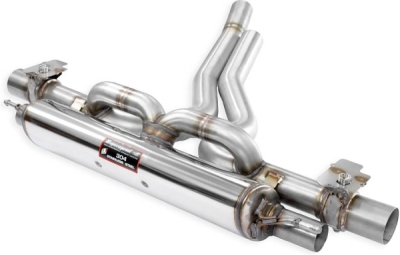 Rear exhaust with valves right - left Supersprint 249204