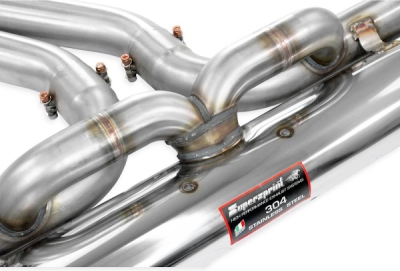 Rear exhaust with valves right - left Supersprint 249204
