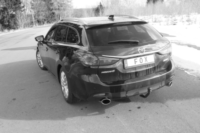 FOX Nerezový výfuk | Zadní tlumič - Mazda 6 (GJ), 2.5, 2012-0, MA192023-461