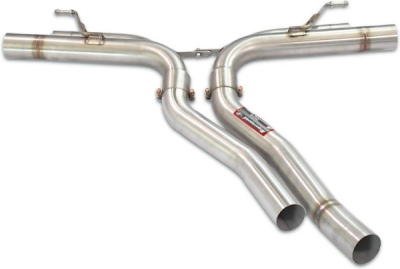Rear pipe Right - Left(Muffler delete) Supersprint 350964