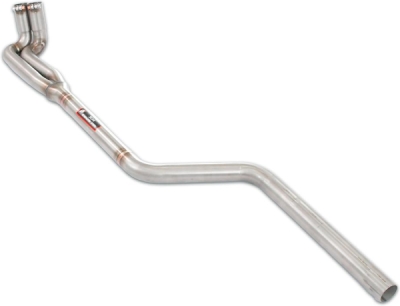 Y-Pipe, non resonated "floor pedals" Supersprint 010442