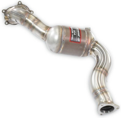 Levý downpipe s metalickým katalyzátorem Supersprint 771341