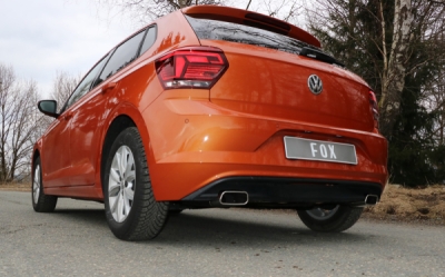 VW Polo AW1 koncový tlumič - 145x65 typ 59 pravý/levý FOX VW045013-671