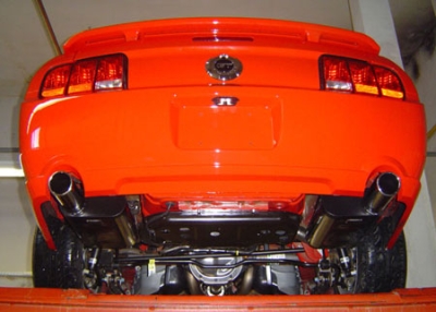 FOX Nerezový výfuk | Zadní tlumič - Ford Mustang, 4.6 V8, 2004-2013, FO140003-151