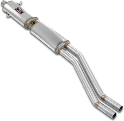 Front exhaust + Centre exhaust Right (2 Silencers)Available on demand Supersprint 390943