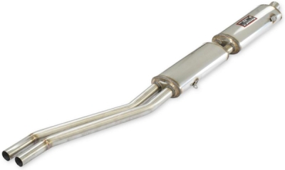 Front exhaust + Centre exhaust Right (2 Silencers)Available on demand Supersprint 390943