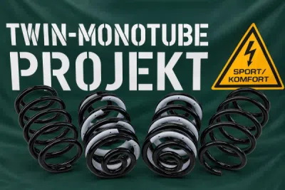 Twin Monotube Projekt Komfort PLUS – sada pružin pro zvýšení