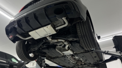 Audi A3 - 8V Sportback quattro Facelift final silencer exit