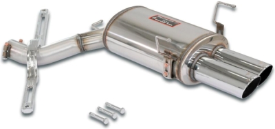 Rear exhaust Right OO90(Race Tips)Heavy duty chassis bar included Supersprint 988786