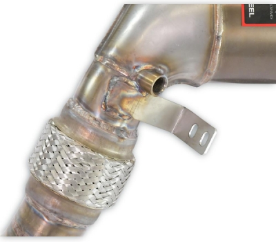 Downpipe + Metallic catalytic converter Right Supersprint 529121