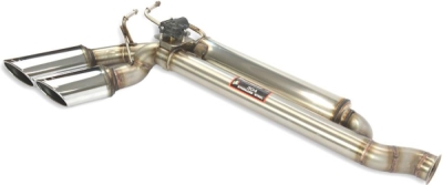Zadní díl výfuku pravý 120x80 mm s klapkou Supersprint 723707