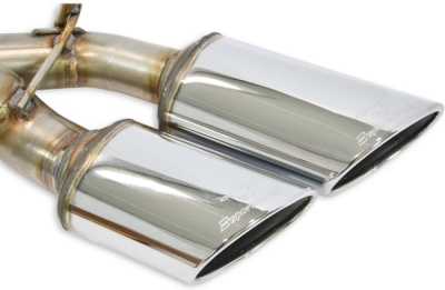 Zadní díl výfuku levý 120x80 mm s klapkou Supersprint 723737