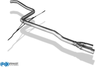 Audi A6 4B front silencer replacement pipe for models with d