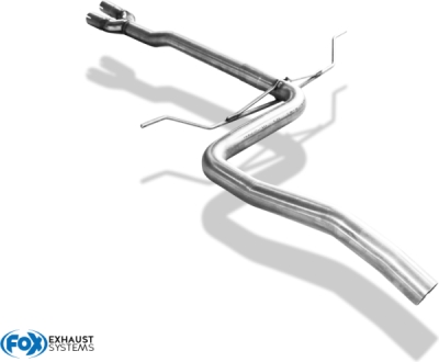 Audi A6 4B front silencer replacement pipe for models with d