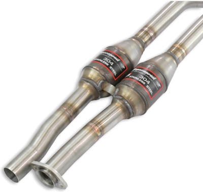 Front Metallic catalytic converter right - left + "X-Pipe" Supersprint 782432