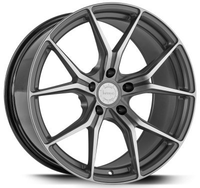 Barracuda INFERNO Gunmetal šedá / leštěná 10×20" 5×112 ET 30