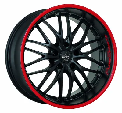 Barracuda VOLTEC T6 Puresports / červený lem 8×18" 5×112 ET 45