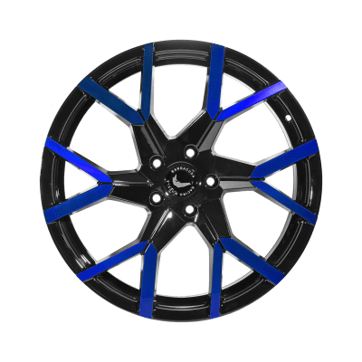 Barracuda TZUNAMEE EVO černá lesklá / zářivá modrá 9×20" 5×112 ET 35