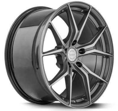 Barracuda INFERNO Gunmetal šedá / leštěná 9,5×19" 5×112 ET 45