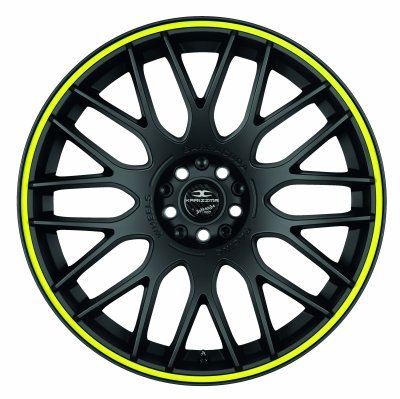 Barracuda KARIZZMA Puresports / žlutý lem 9,5×19" 5×110 ET 38