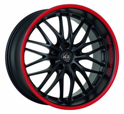 Barracuda VOLTEC T6 Puresports / červený lem 8×17" 5×112 ET 45
