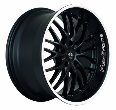 Barracuda VOLTEC T6 Puresports černá matná / bílý lem 8×18" 5×112 ET 40