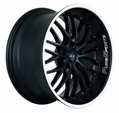 Barracuda VOLTEC T6 Puresports černá matná / bílý lem 8×18" 5×112 ET 40