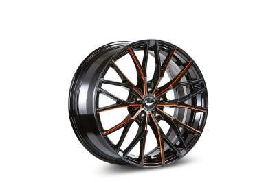Barracuda PROJECT 3.0 černá lesklá / zářivá oranžová 10×20" 5×114,3 ET 40