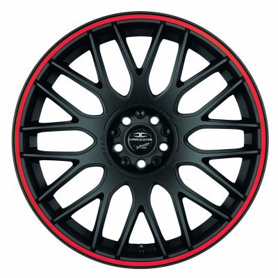 Barracuda KARIZZMA Puresports / červený lem 9,5×19" 5×110 ET 38