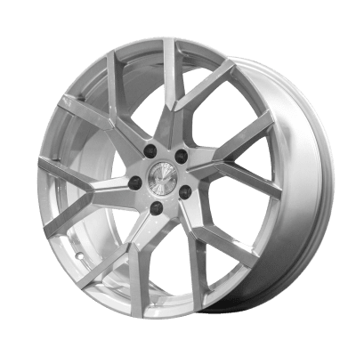 Barracuda TZUNAMEE EVO stříbrná broušená 8,5×19" 5×108 ET 40
