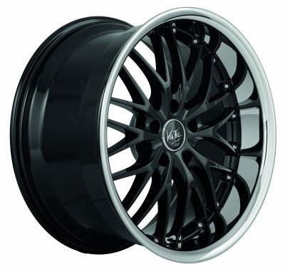 Barracuda VOLTEC T6 černá lesklá / nerezový lem 7×17" 4×100 ET 33