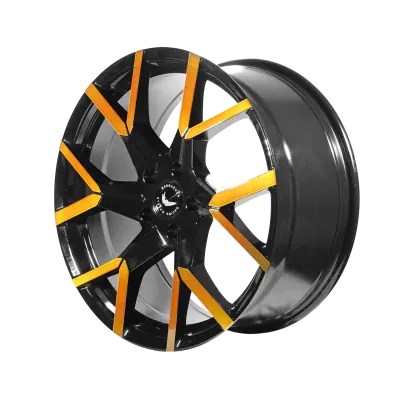 Barracuda TZUNAMEE EVO černá lesklá / zářivá zlatá 9×20" 5×108 ET 40