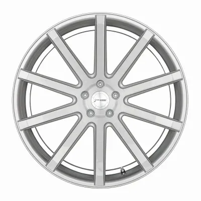 Corspeed DEVILLE Stříbrná broušená / bílý lem 8,5×19" 5×114,3 ET 40