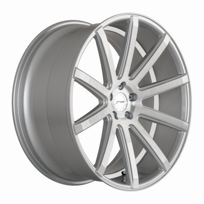 Corspeed DEVILLE Stříbrná broušená / bílý lem 9×20" 5×120 ET 42