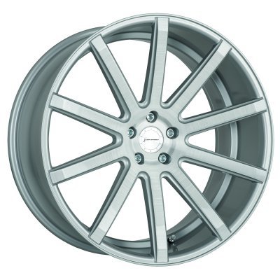 Corspeed DEVILLE Stříbrná broušená 10,5×20" 5×112 ET 30