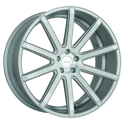 Corspeed DEVILLE Stříbrná broušená 8,5×19" 5×114,3 ET 40