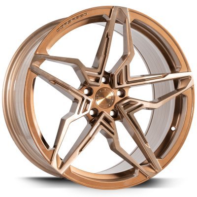 Corspeed Kharma lesklý bronzový broušený povrch 8,5×19" 5×108 ET 40