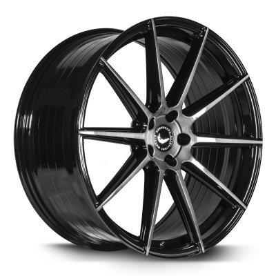 Barracuda PROJECT 2.0 černá lesklá / broušená 10,5×22" 5×112 ET 35