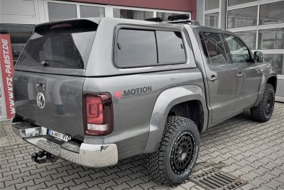 TWIN-MONOTUBE-PROJEKT AT1 ČERNÁ MATNÁ, OCHRANNÝ PRSTENEC 8,5×18" 5×120 (VW T5, T6 / T6.1, AMAROK)