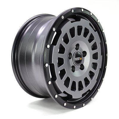Twin-Monotube-Projekt AT1 šedá, ochranný prstenec 8,5×18" 6×130 (Ineos Grenadier)