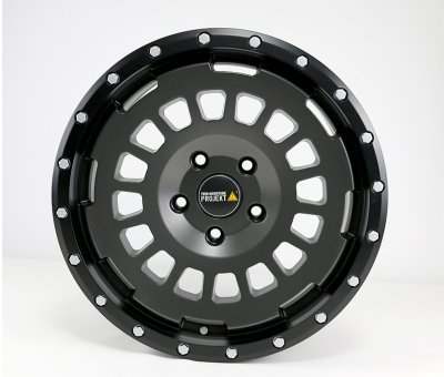 TWIN-MONOTUBE-PROJEKT AT1 ŠEDÁ, OCHRANNÝ PRSTENEC 8×17" 5×120 (VW T5, T6 / T6.1, AMAROK)